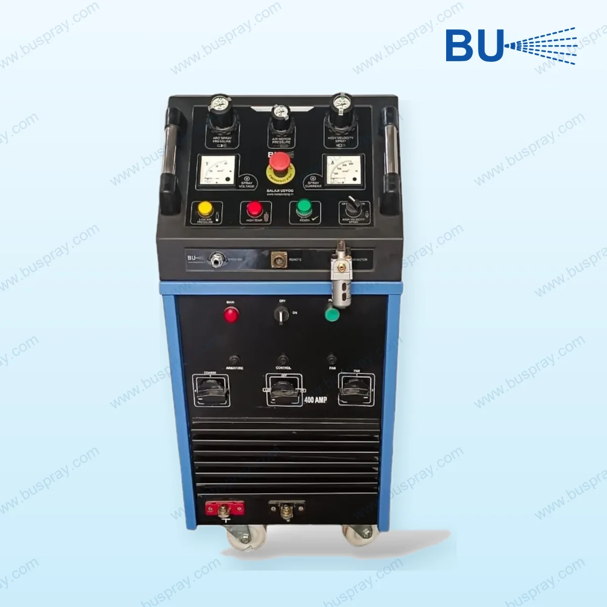 Arc spray equipment