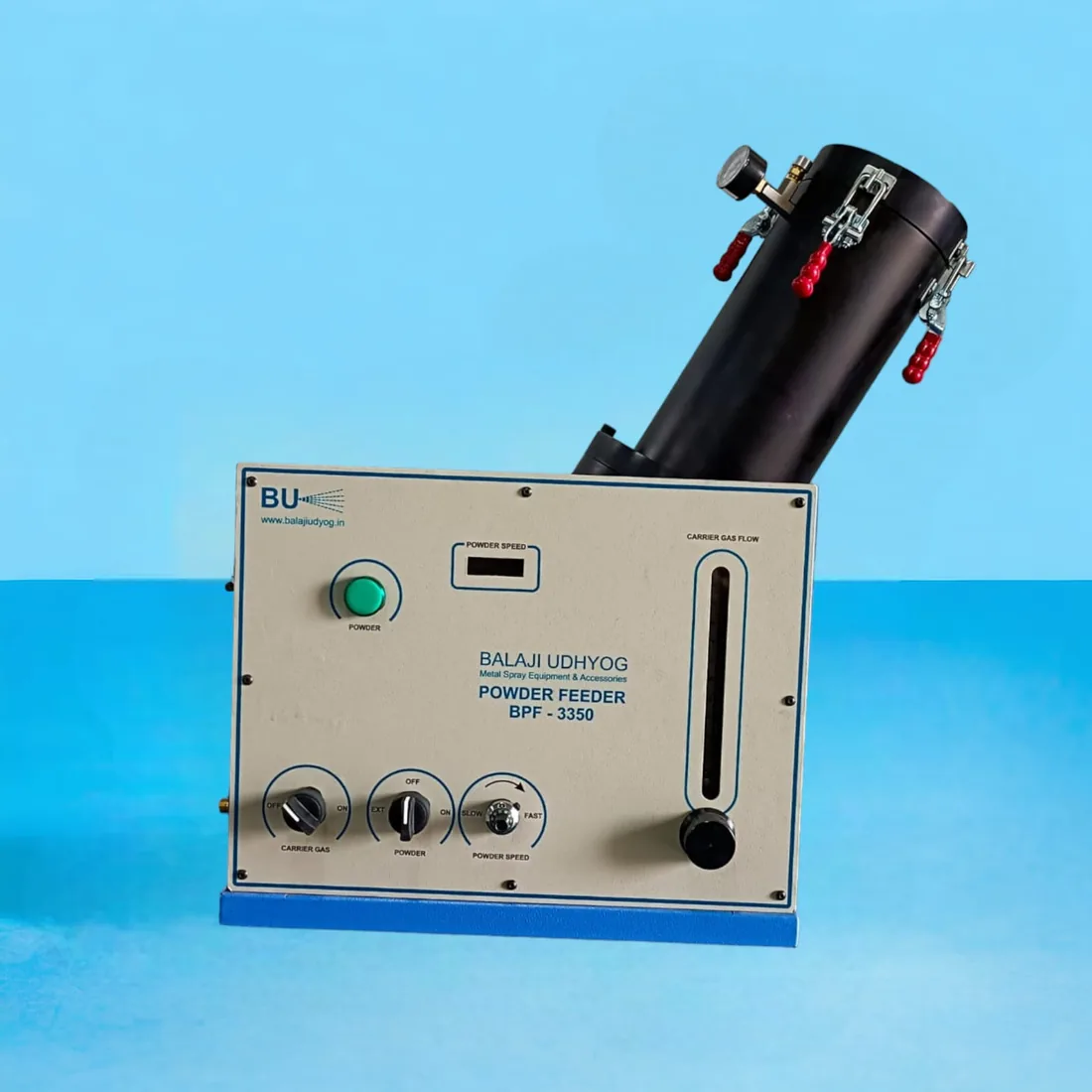 Thermal spray powder feeder