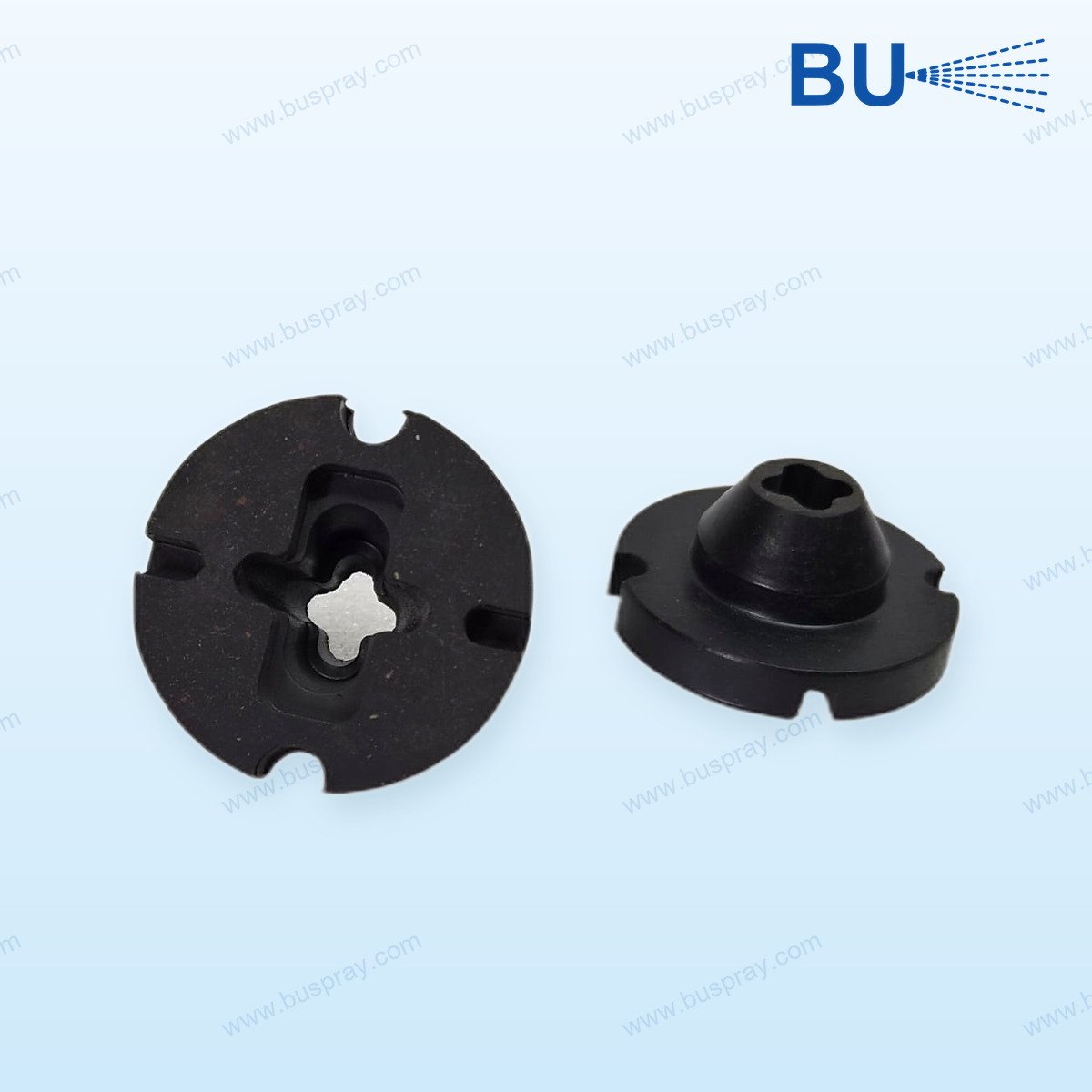 Arc Spray Air Drive Spare: LONG CROSS NOZZLE/POSITIONER